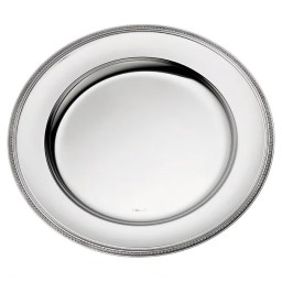 Christofle, Malmaison accessories, Round platter