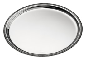 Christofle, Malmaison accessories, Round tray small