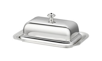 Christofle, Albi accessories, Butter dish