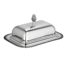 Christofle, Malmaison accessories, Butter dish