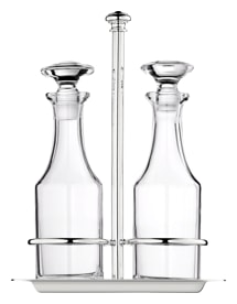 Christofle, Albi accessories, Oil & vinegar cruet set