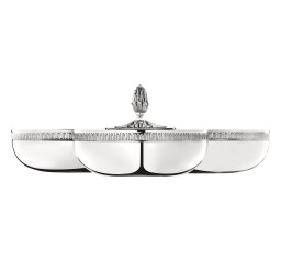Christofle, Malmaison accessories, Three part server