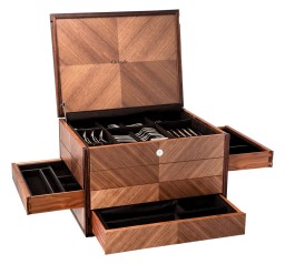 Christofle, Cutlery storage, Prestige Chest for 165-Pieces