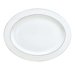 Christofle, 	Albi Platinum, Oval platter