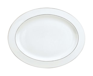 Christofle, 	Albi Platinum, Oval platter
