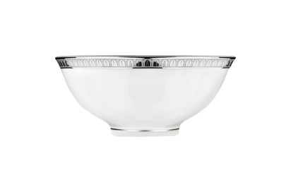 Christofle, Malmaison platinum, Chinese soup bowl