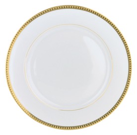 Christofle, Malmaison gold, Dinner plate