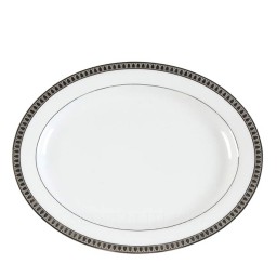 Christofle, Malmaison platinum, Oval platter