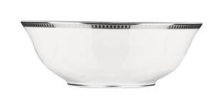 Christofle, Malmaison platinum, Salad serving bowl