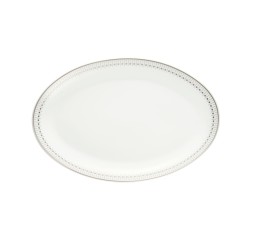 Christofle, Malmaison Impériale Platinium, Oval platter small