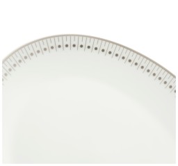 Christofle, Malmaison Impériale Platinium, Oval platter small