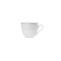 Christofle, Malmaison Impériale Platinium, Set of 2 coffee cup and saucers