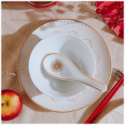 Christofle, Malmaison Impériale Gold, Soup cereal bowl