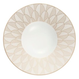 Christofle, Malmaison Impériale Gold, Large rim plate