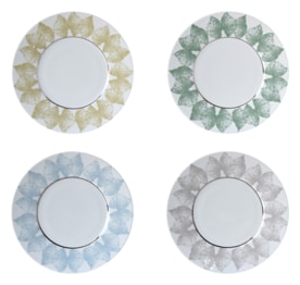 Bernardaud, Silva, SET OF 4 DESSERT PLATES