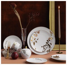 Bernardaud, Vegetal Gold, Dessert plate