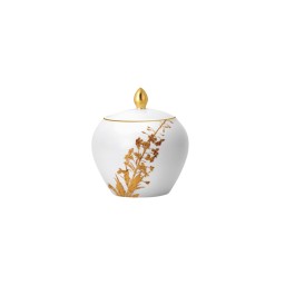 Bernardaud, Vegetal Gold, Sugar bowl