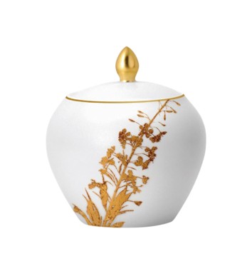 Bernardaud, Vegetal Gold, Sugar bowl