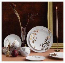 Bernardaud, Vegetal Gold, Bread and butter plate