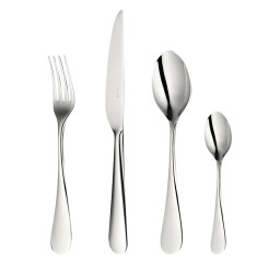 Christofle, Origine cutlery, stainless steel, Flatware set for 6 people (24 pieces)