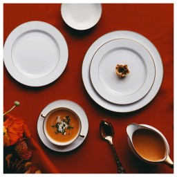 Bernardaud, Palmyre, Coupe bread and butter plate