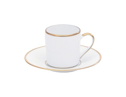 Bernardaud, Palmyre, Espresso cup and saucer