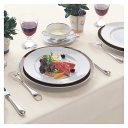 Bernardaud, Palmyre, Soup cup and saucer