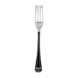 Christofle, Talisman Black cutlery, silver plated, Dinner fork