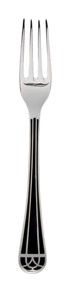 Christofle, Talisman Black cutlery, silver plated, Dinner fork