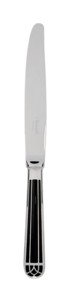 Christofle, Talisman Black cutlery, silver plated, Dessert knife