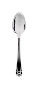 Christofle, Talisman Black cutlery, silver plated, Espresso spoon