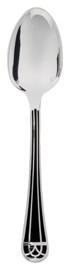 Christofle, Talisman Black cutlery, silver plated, Serving spoon