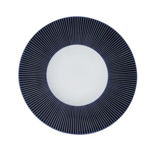 Jaune de Chrome, Bolero Blue, Bread & butter plate