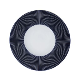 Jaune de Chrome, Bolero Blue, Dinner plate