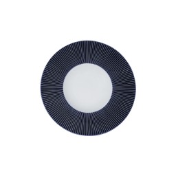 Jaune de Chrome, Bolero Blue, Dessert plate