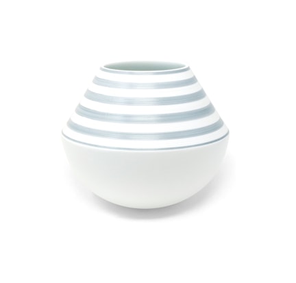 J.L Coquet, Hémisphère Storm Blue, Vase, small