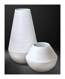 J.L Coquet, Hémisphère Storm Blue, Vase, small