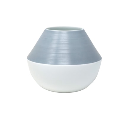 J.L Coquet, Hémisphère Storm Blue, Vase, small