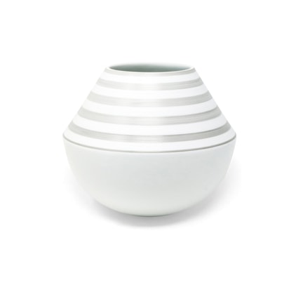 J.L Coquet, Hémisphère Grey, Vase, small