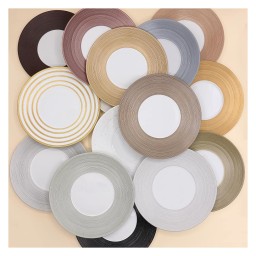 J.L Coquet, Hémisphère Storm Blue, Salad serving bowl, medium