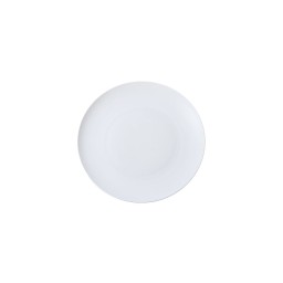 J.L Coquet, Hémisphère White Satin, Flat dish, mini