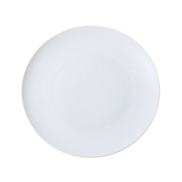 J.L Coquet, Hémisphère White Satin, Flat dish, maxi