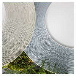 J.L Coquet, Hémisphère Kaki Green, Oval platter