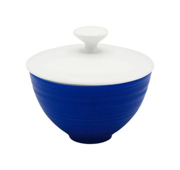J.L Coquet, Hémisphère Royal Blue, Sugar bowl, small