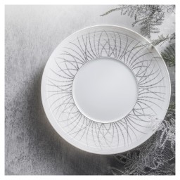 J.L Coquet, Hémisphère Tundra Platinum, Tea saucer