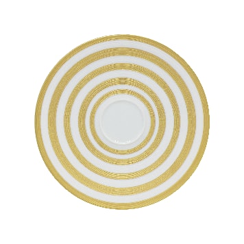 J.L Coquet, Hémisphère Gold, Tea saucer