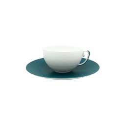 J.L Coquet, Hémisphère Persian Blue, Tea saucer