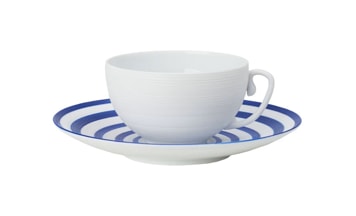 J.L Coquet, Hémisphère Royal Blue, Tea saucer