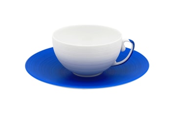 J.L Coquet, Hémisphère Royal Blue, Tea saucer