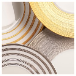 J.L Coquet, Hémisphère Gold, Tea saucer